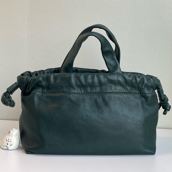 Madewell The Piazza Mini Crossbody Bag In Dark Palm